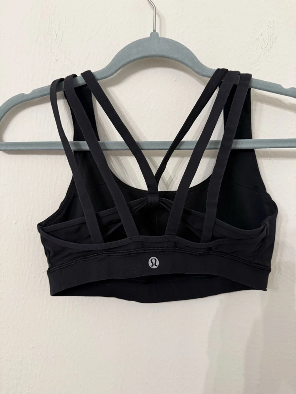 lululemon athletica Black Strappy Back Sports Bra - Picture 2 of 3